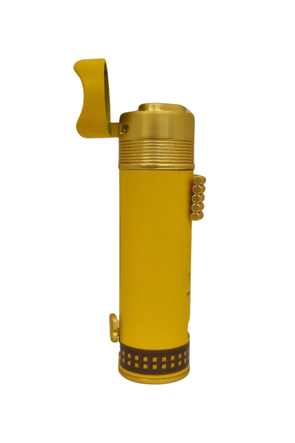 TR7761,Cohiba Monte Cristo Özel Üretim 3 Torch Pürmüz Sarı Puro Çakmağı