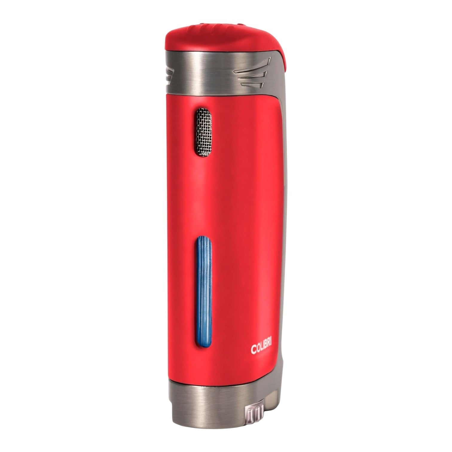 TR9930,Colibri E3 3 Torch Pürmüz Kırmızı Puro Çakmağı