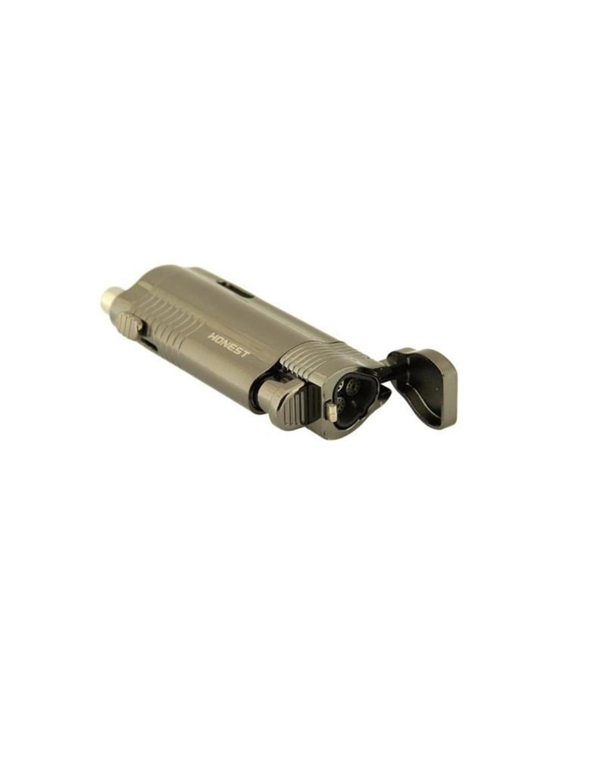 TR1175,Honest 3 Torch Gunmetal Puro Çakmak