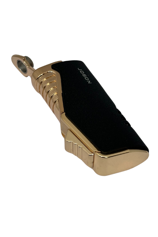 TR7631,Jobon 3 Torch Pürmüz Sarı-Gold Puro Çakmağı