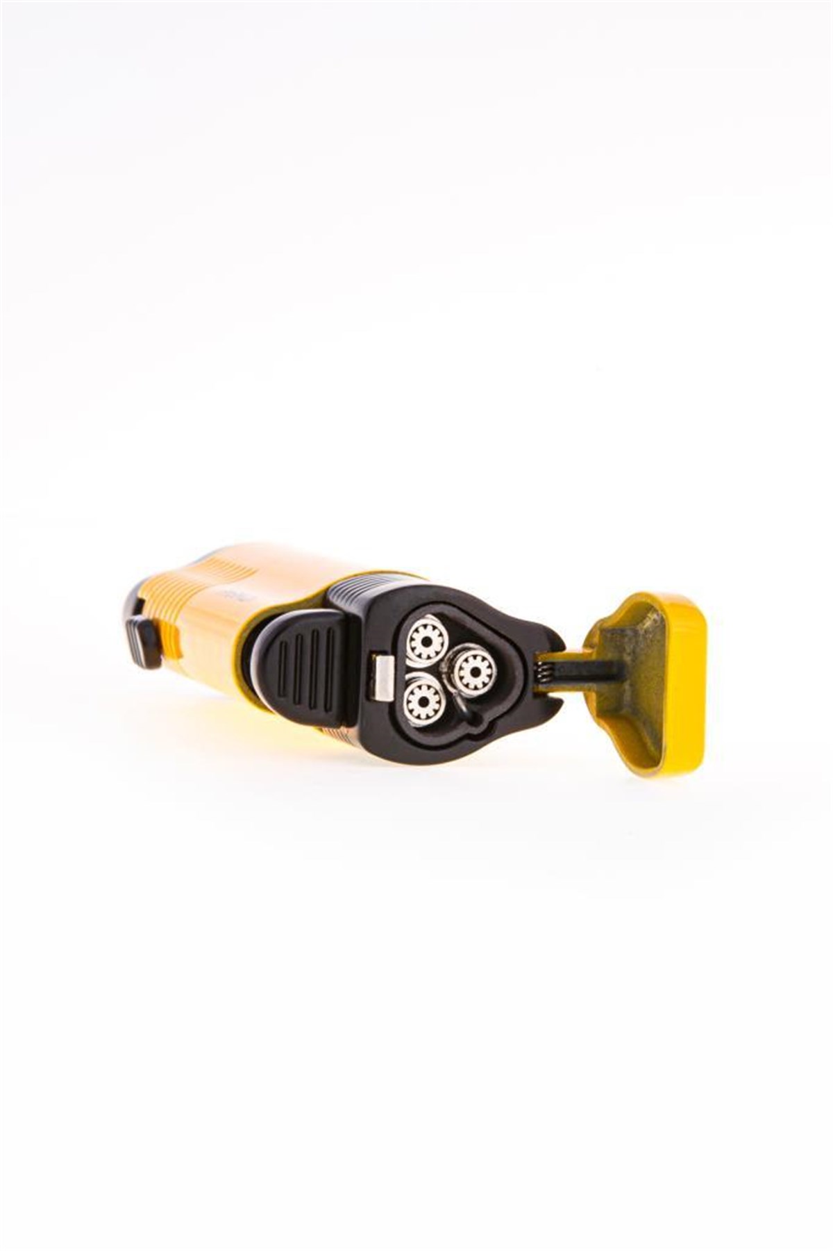 TR3508,Parmida 3 Torch Sarı Puro Çakmağı