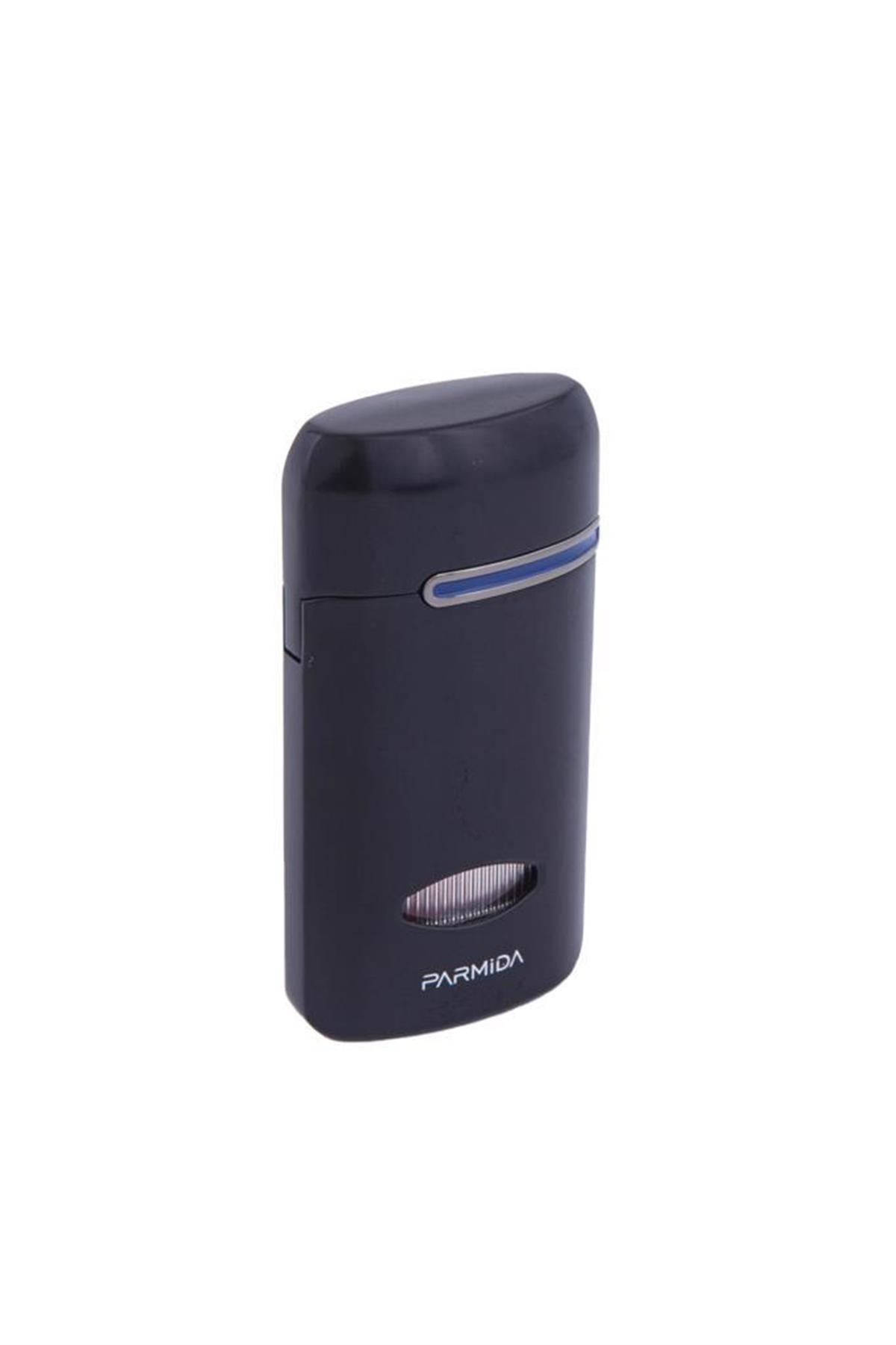 TR5858,Parmida 3 Torch Siyah Puro Çakmağı