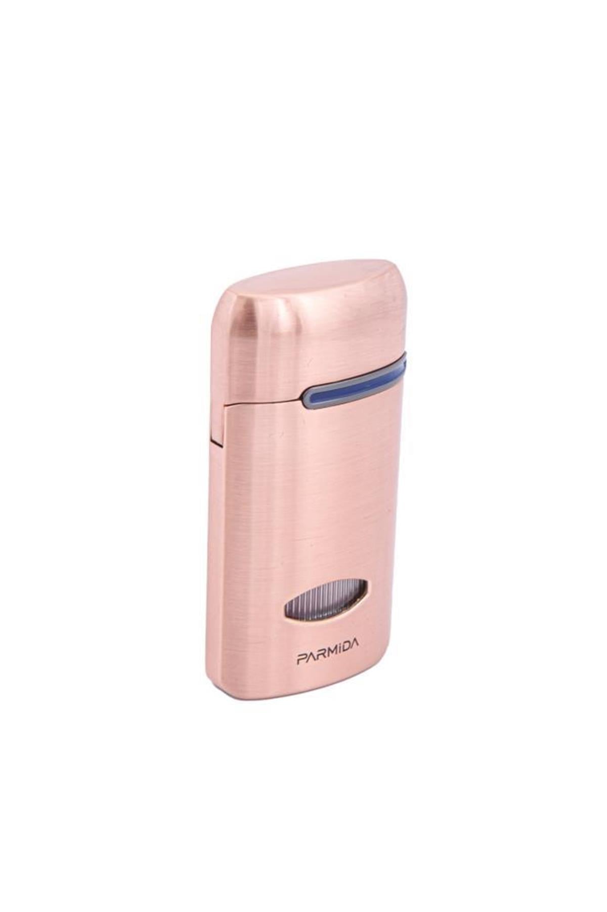 TR5859,Parmida 3 Torch Bronz Puro Çakmağı