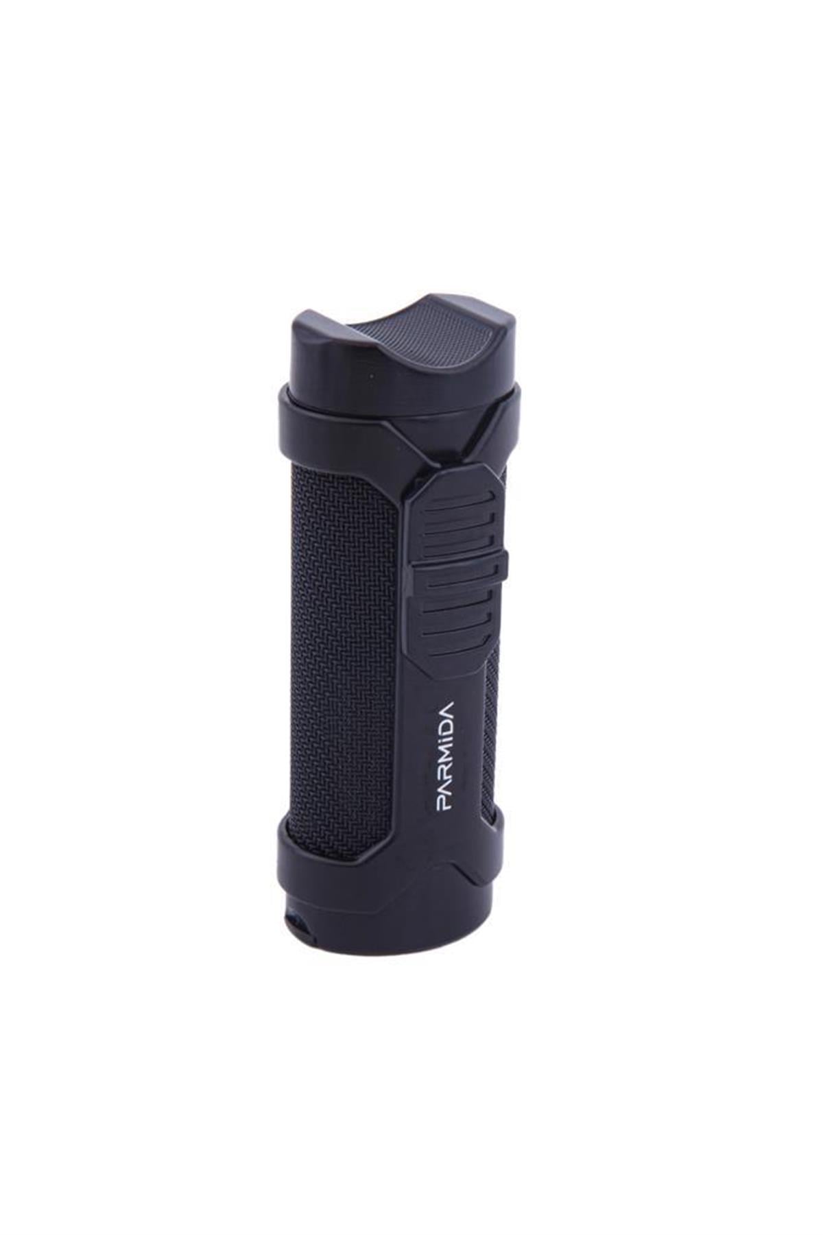 TR5843,Parmida 3 Torch Siyah Puro Çakmağı