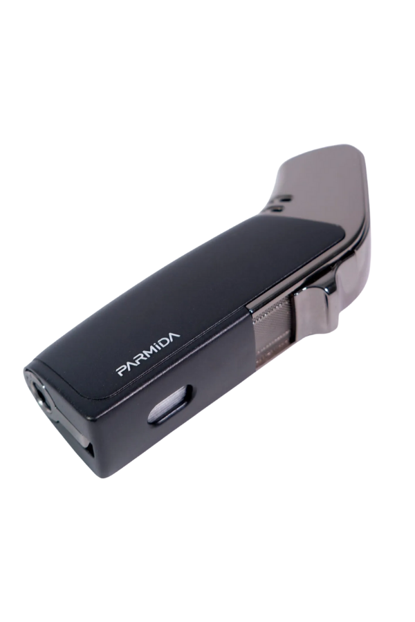 TR9202,Parmida 3 Torch Pürmüz Siyah Metal Puro Çakmağı