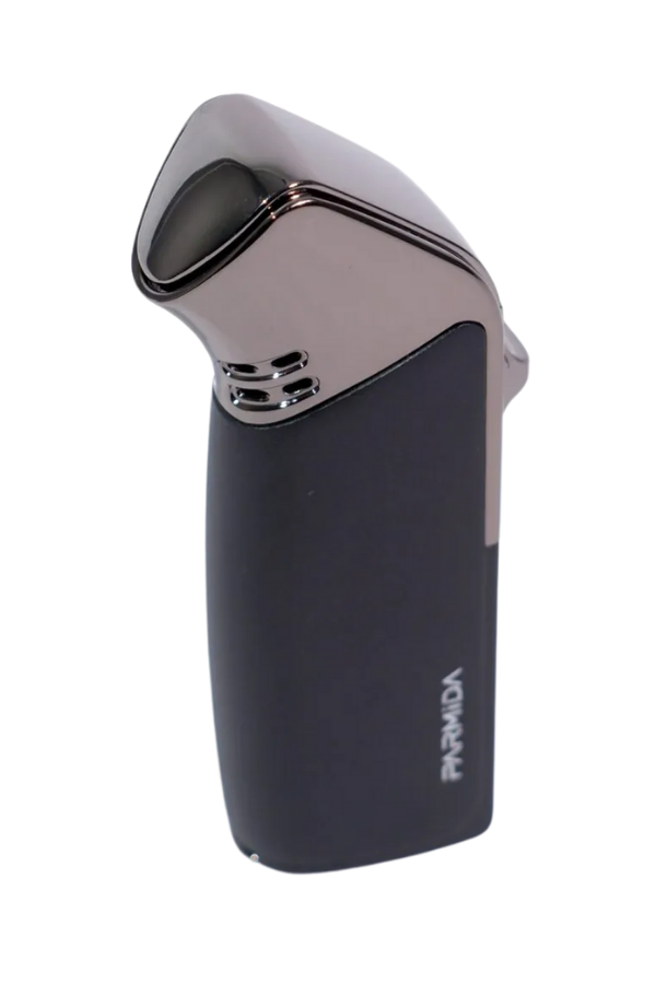 TR9202,Parmida 3 Torch Pürmüz Siyah Metal Puro Çakmağı