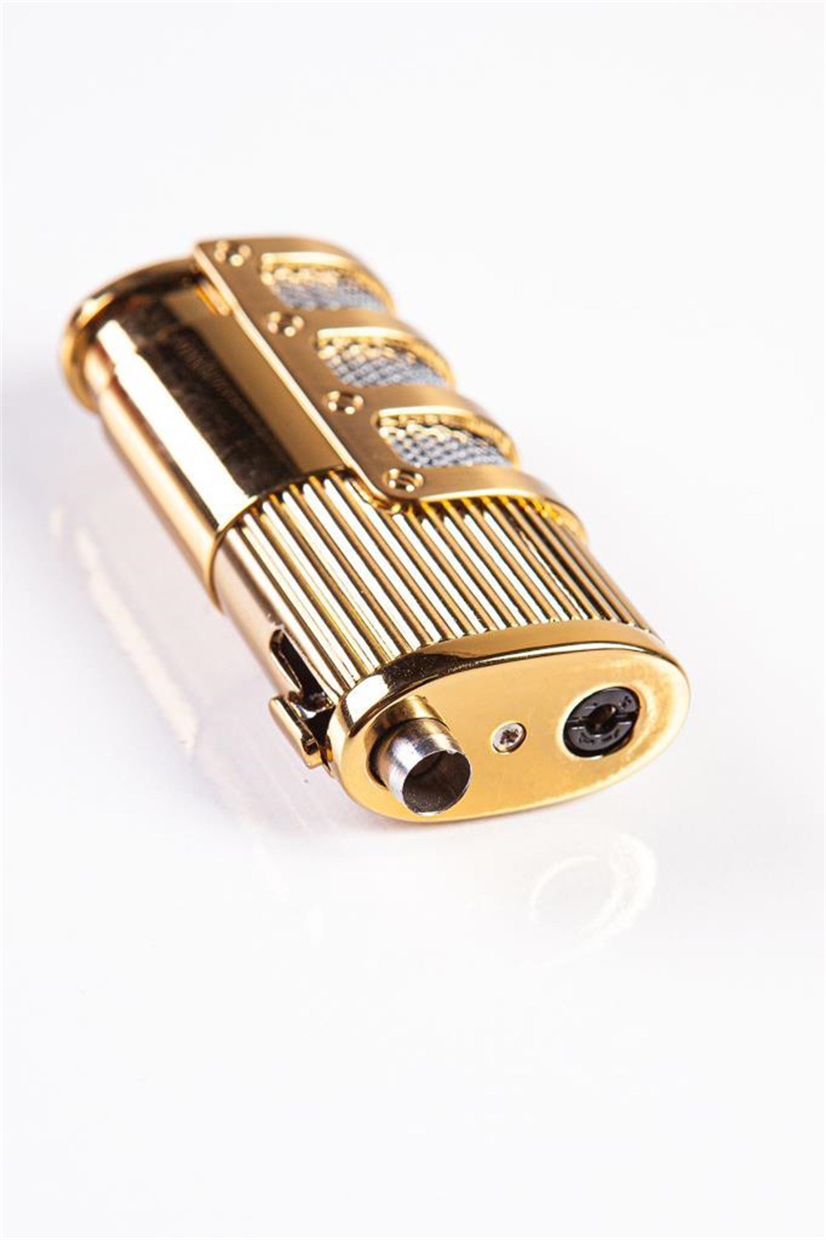 TR2406,Parmida 3 Torch Gold Puro Çakmağı