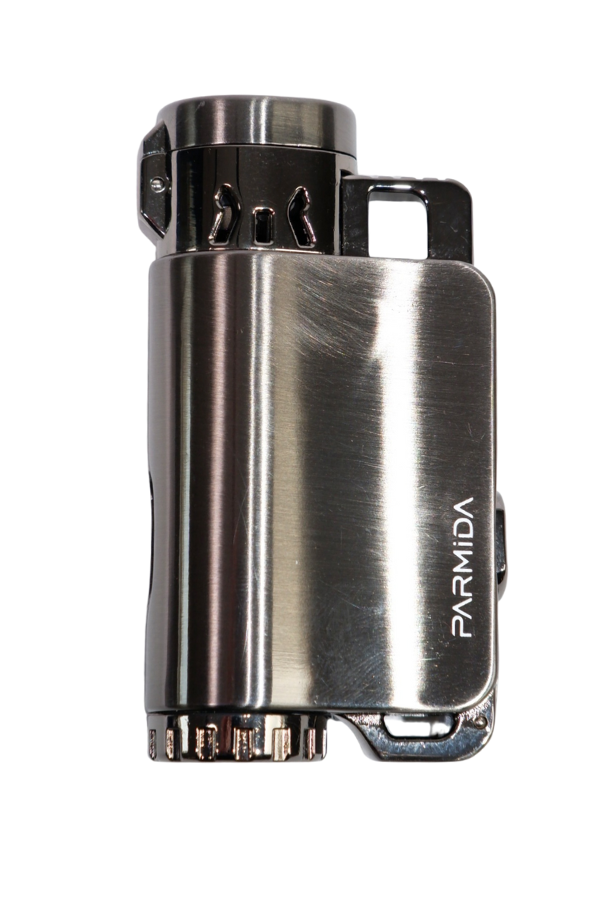 TR8977,Parmida 3 Torch Pürmüz Gunmetal Puro Çakmağı