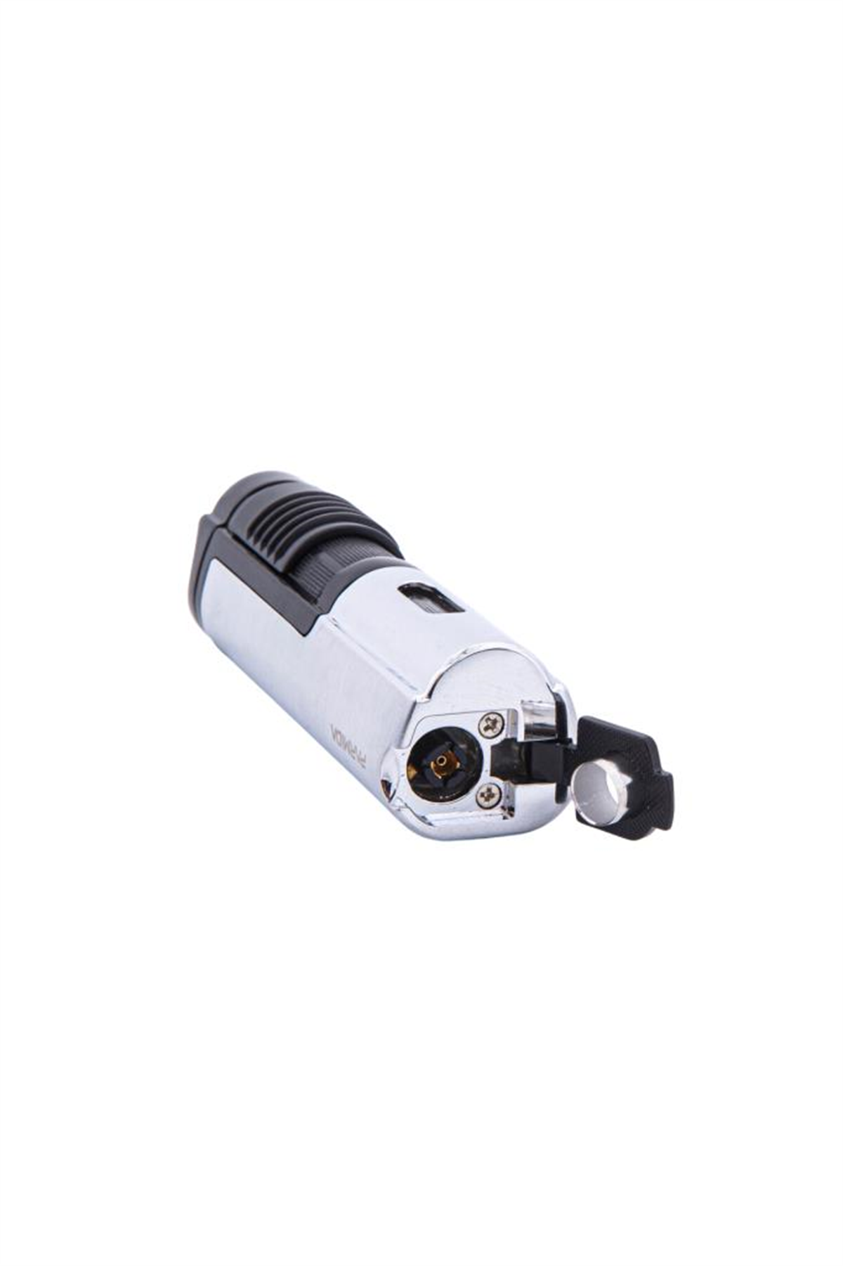 TR5893,Parmida 3 Torch Gümüş Puro Çakmağı