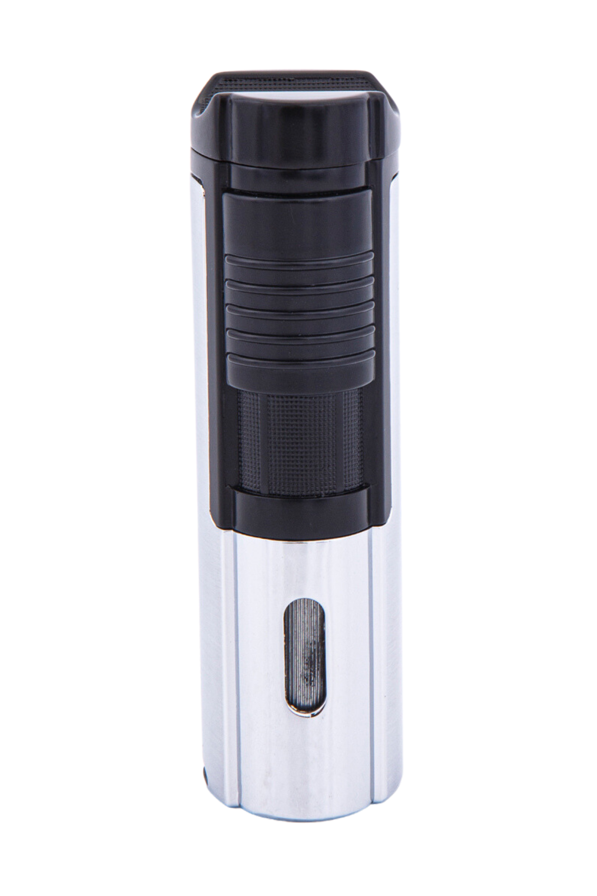 TR5893,Parmida 3 Torch Gümüş Puro Çakmağı