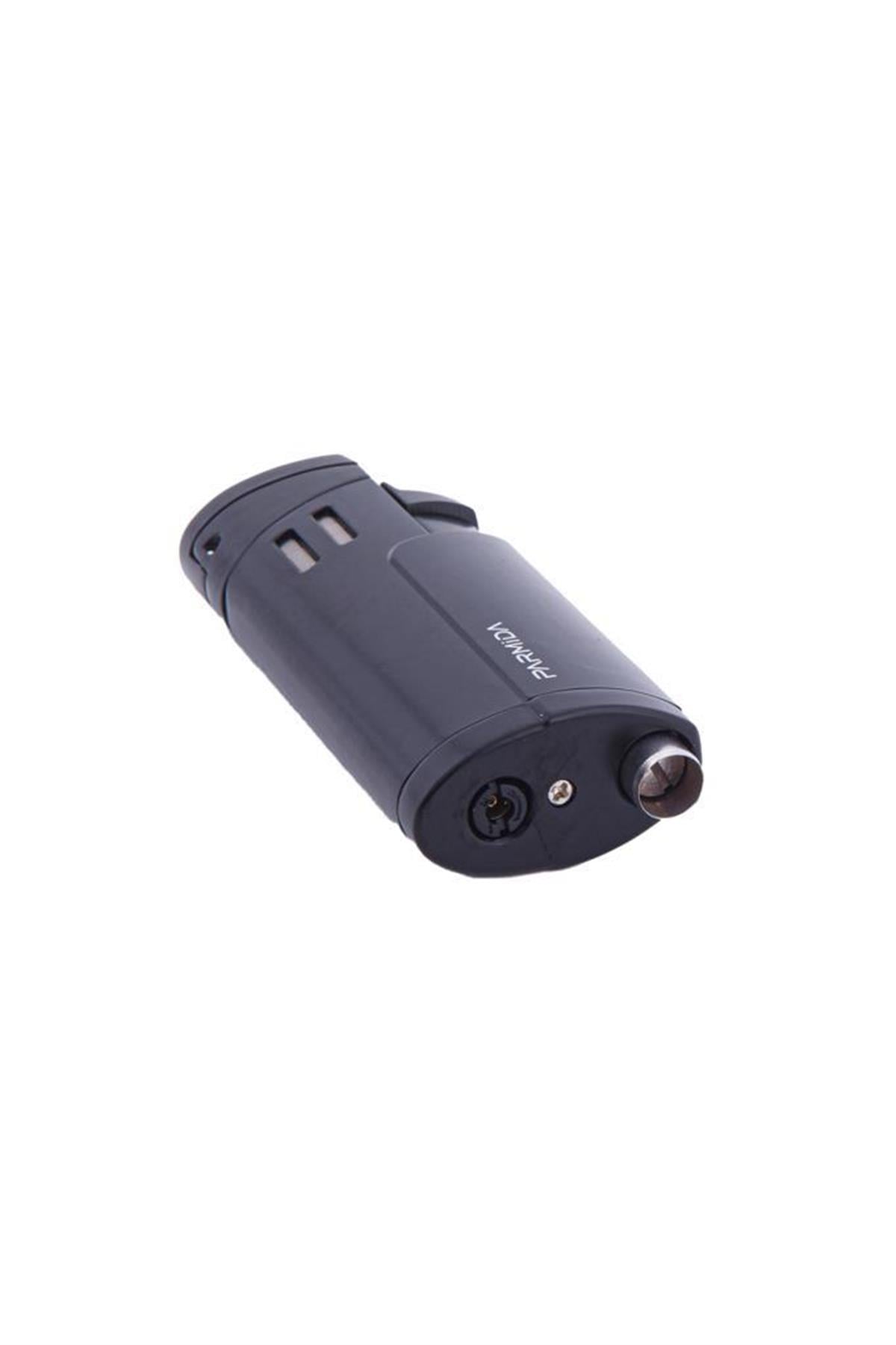 TR5828,Parmida 3 Torch Siyah Puro Çakmağı