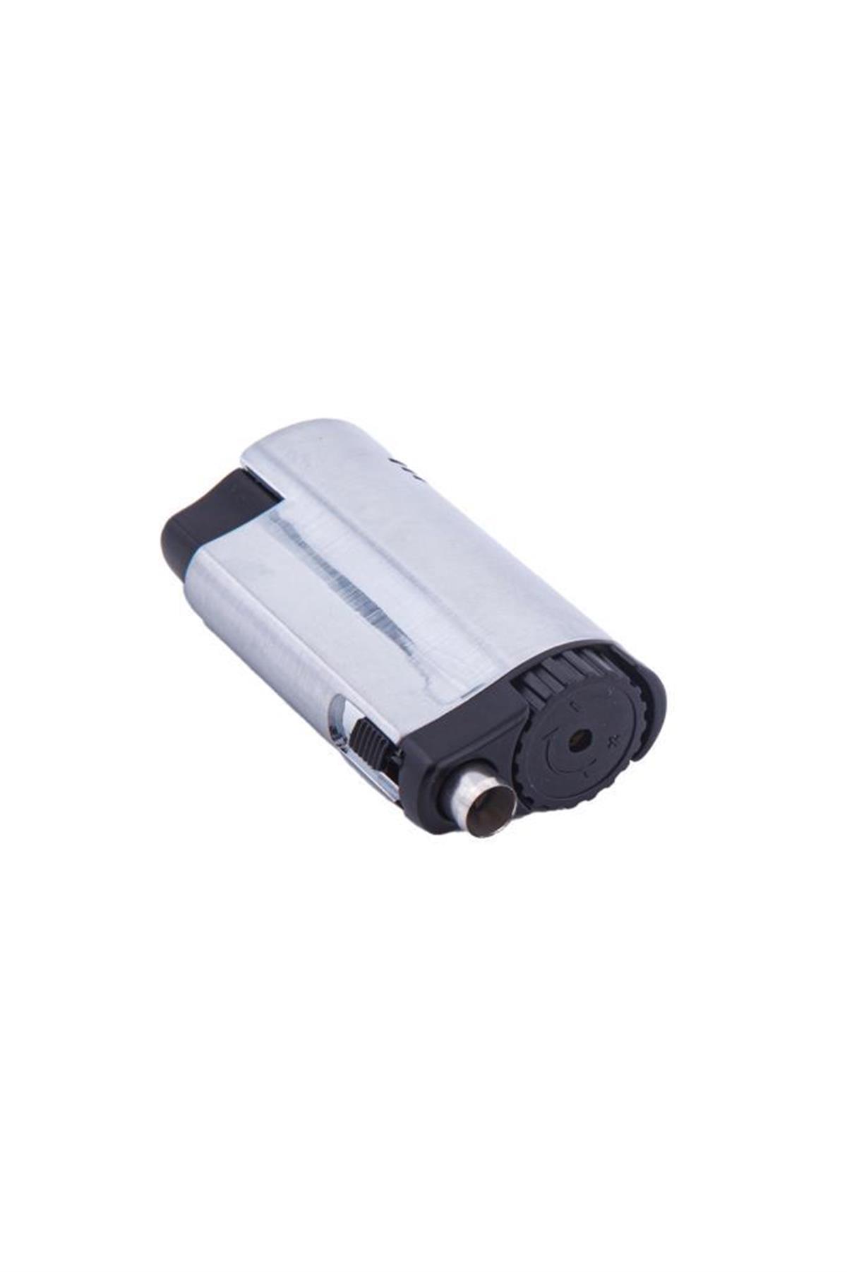 TR5856,Parmida 3 Torch Gümüş Puro Çakmağı
