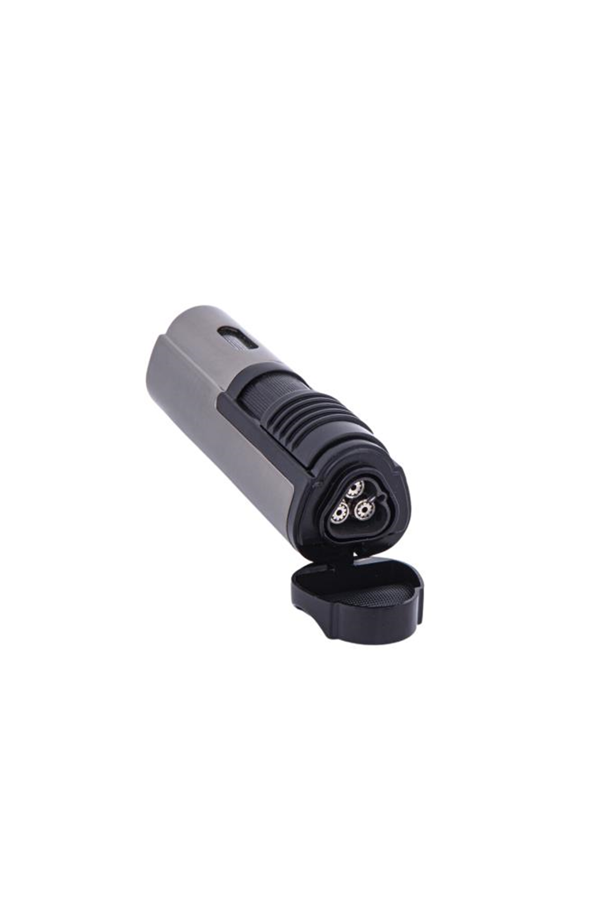 TR5892,Parmida 3 Torch Gunmetal Puro Çakmağı
