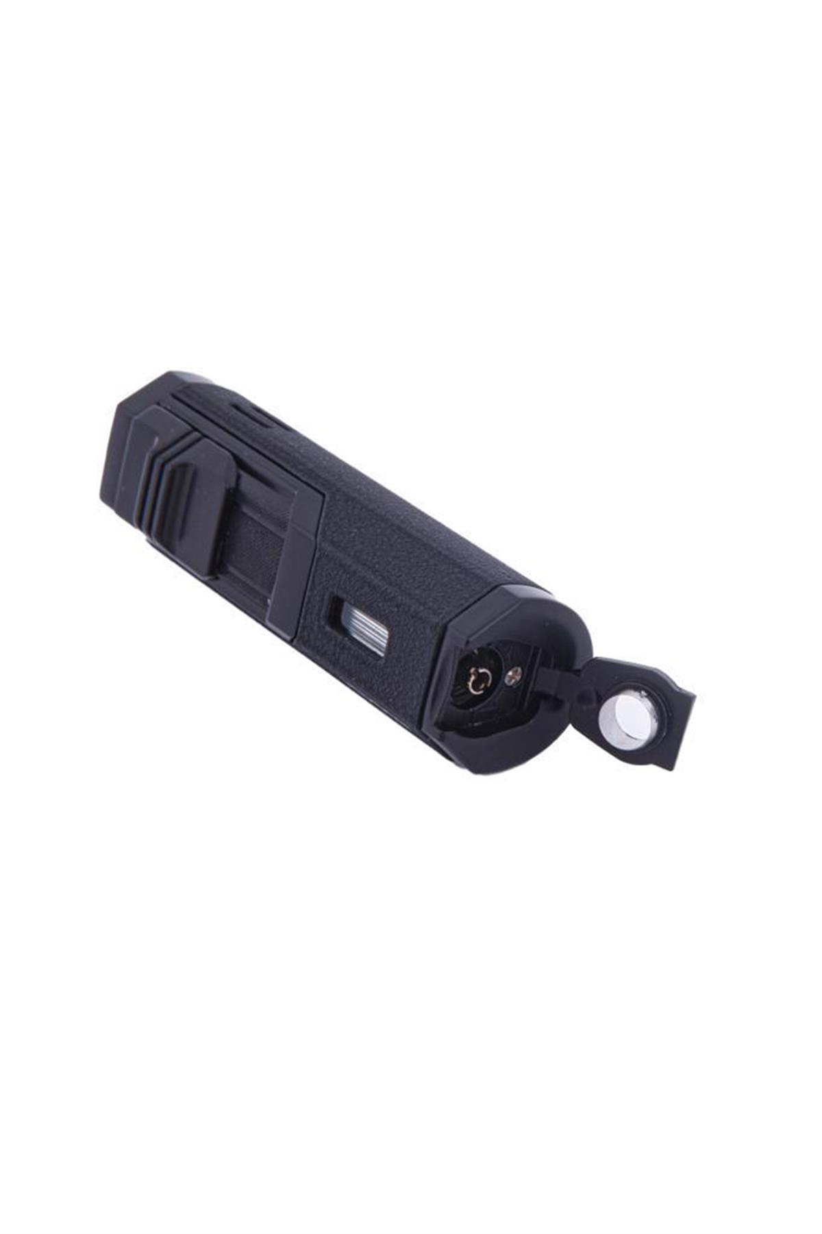 TR5834,Parmida 3 Torch Siyah Puro Çakmağı