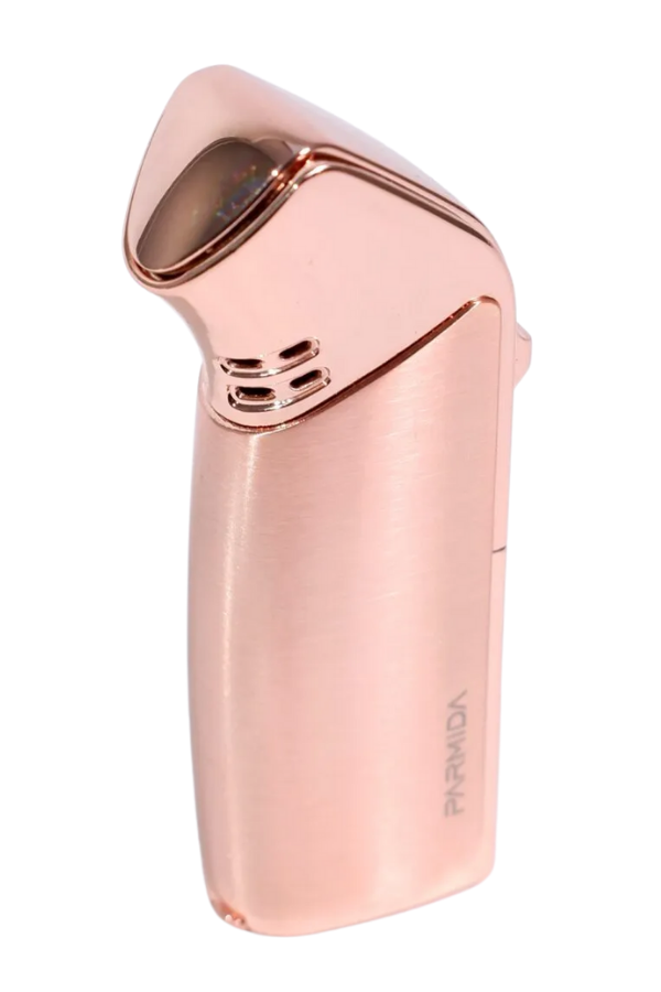 TR9201,Parmida 3 Torch Pürmüz Bronz Metal Puro Çakmağı