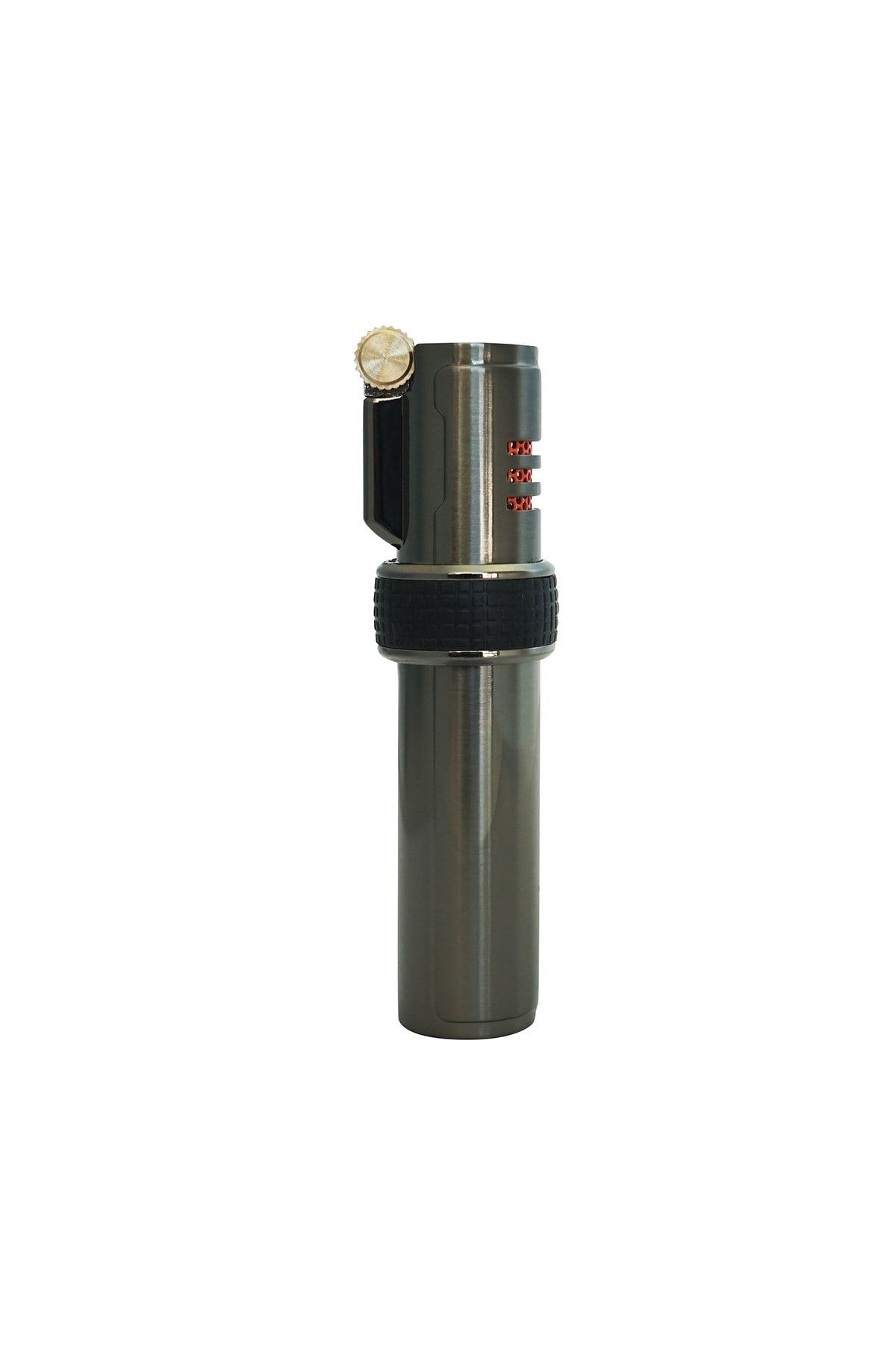 TR4495,Premium Quality Üç Torch Gunmetal Puro Çakmağı