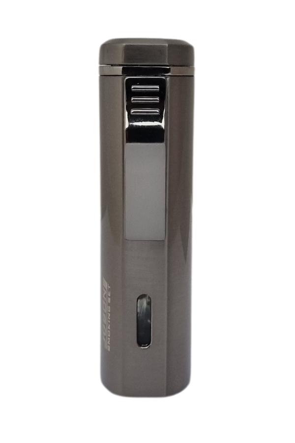 TR7599,Jobon 3 Torch Pürmüz Gümüş Puro Çakmağı