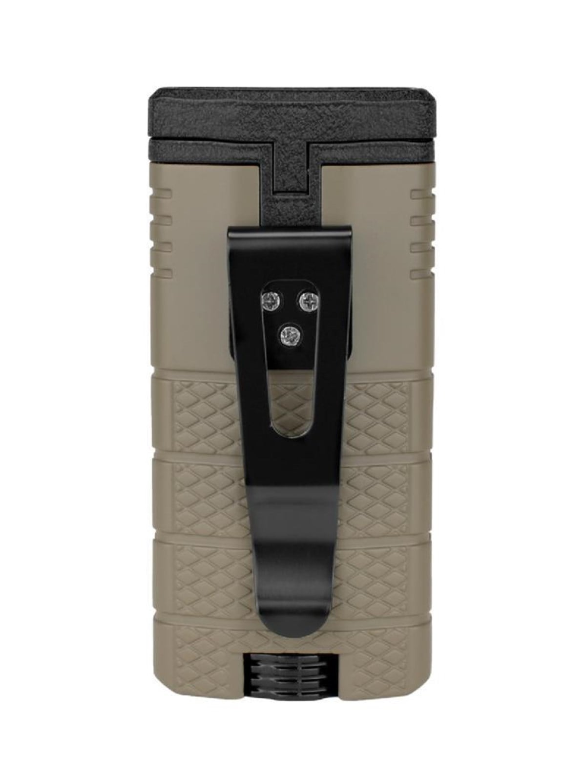 TR2808,Xikar Tactical Triple Lighter Tan Black Puro Çakmağı