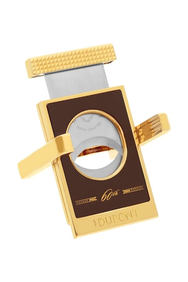 ST-PDR-002,S.T. Dupont Padron Kahverengi Çakmak Kesici Küllük Üçlü Puro Seti