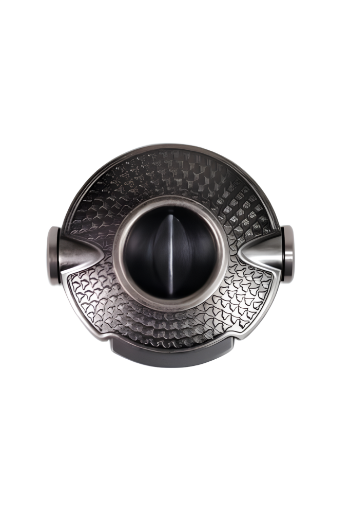 TR9085,Parmida Gümüş İşlemeli Çark Mekanizmalı V-Cut Puro Makası Kesici