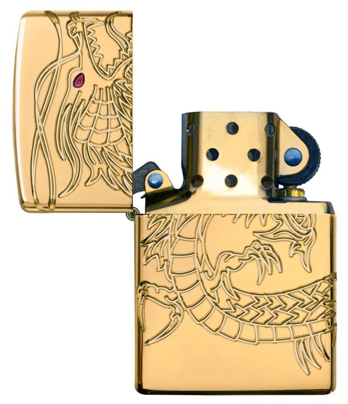 TR5786,Zippo Çakma 29265-000003 Chinese Dragon
