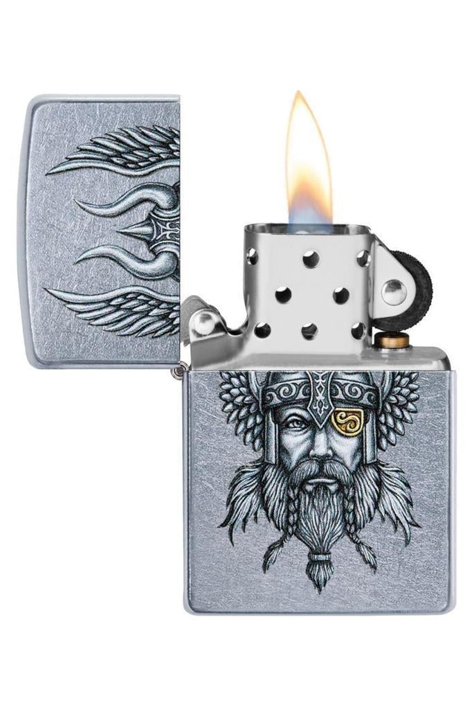 TR6630,Zippo Çakmak 29871-069958 207 Viking Warrior Design