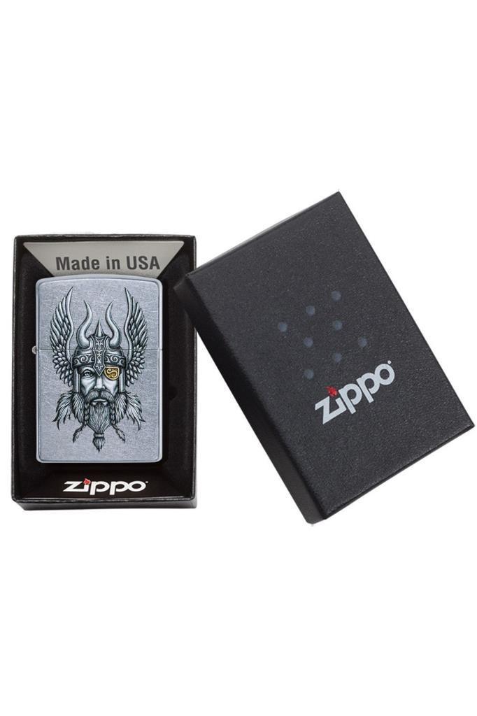 TR6630,Zippo Çakmak 29871-069958 207 Viking Warrior Design