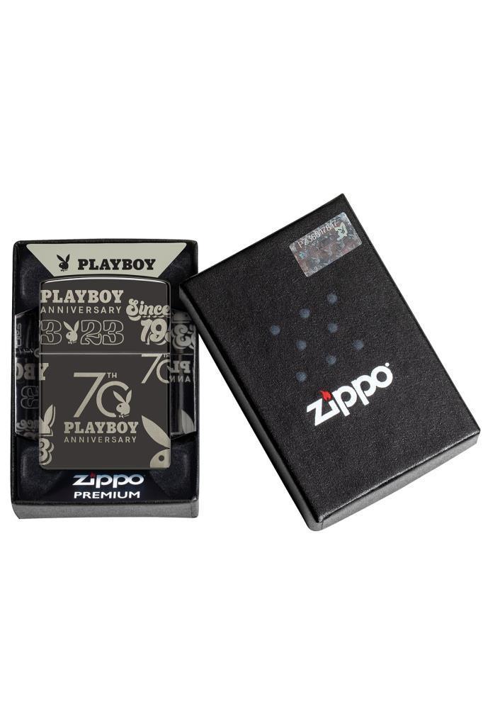 TR6640,Zippo Çakmak 48717-109604 24756 Playboy 70Th Anniversary Lighter