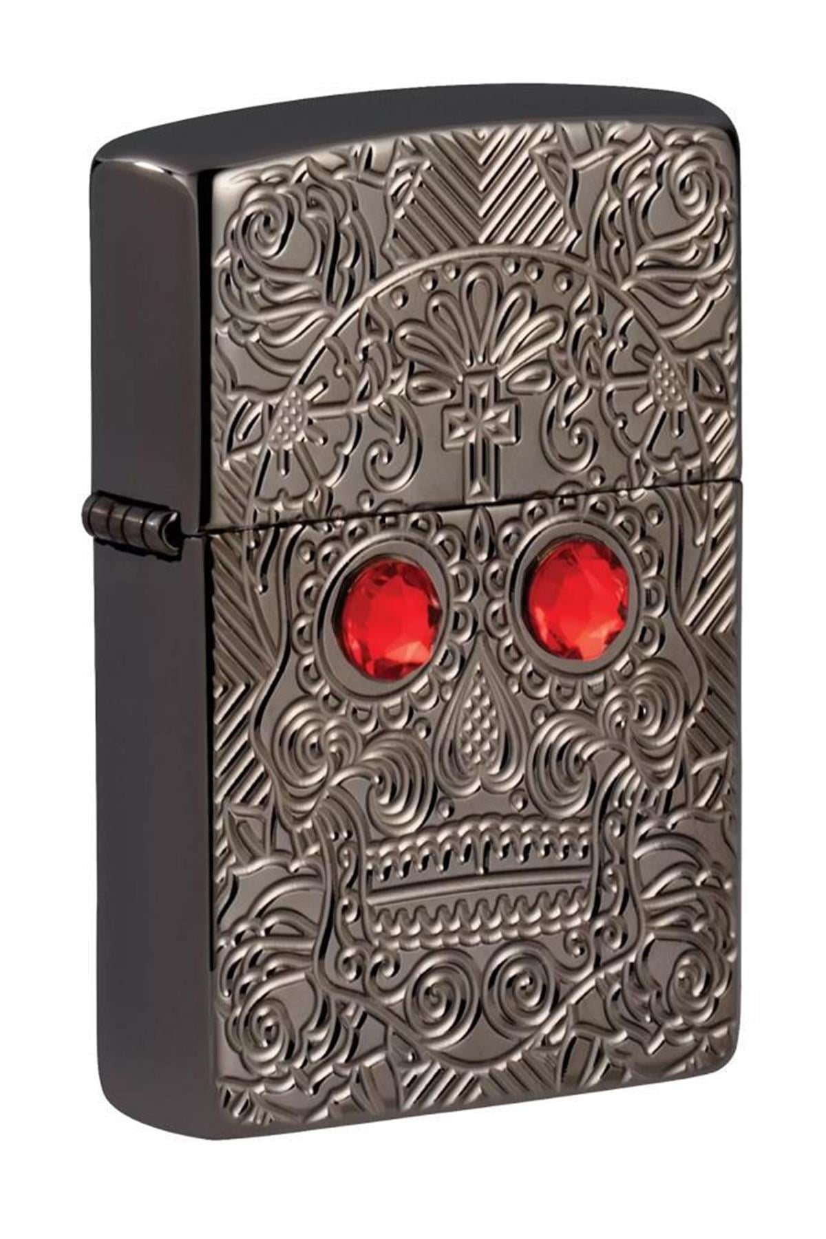 TR5804,Zippo Çakmak 49300-083349 Crystal Skull Design