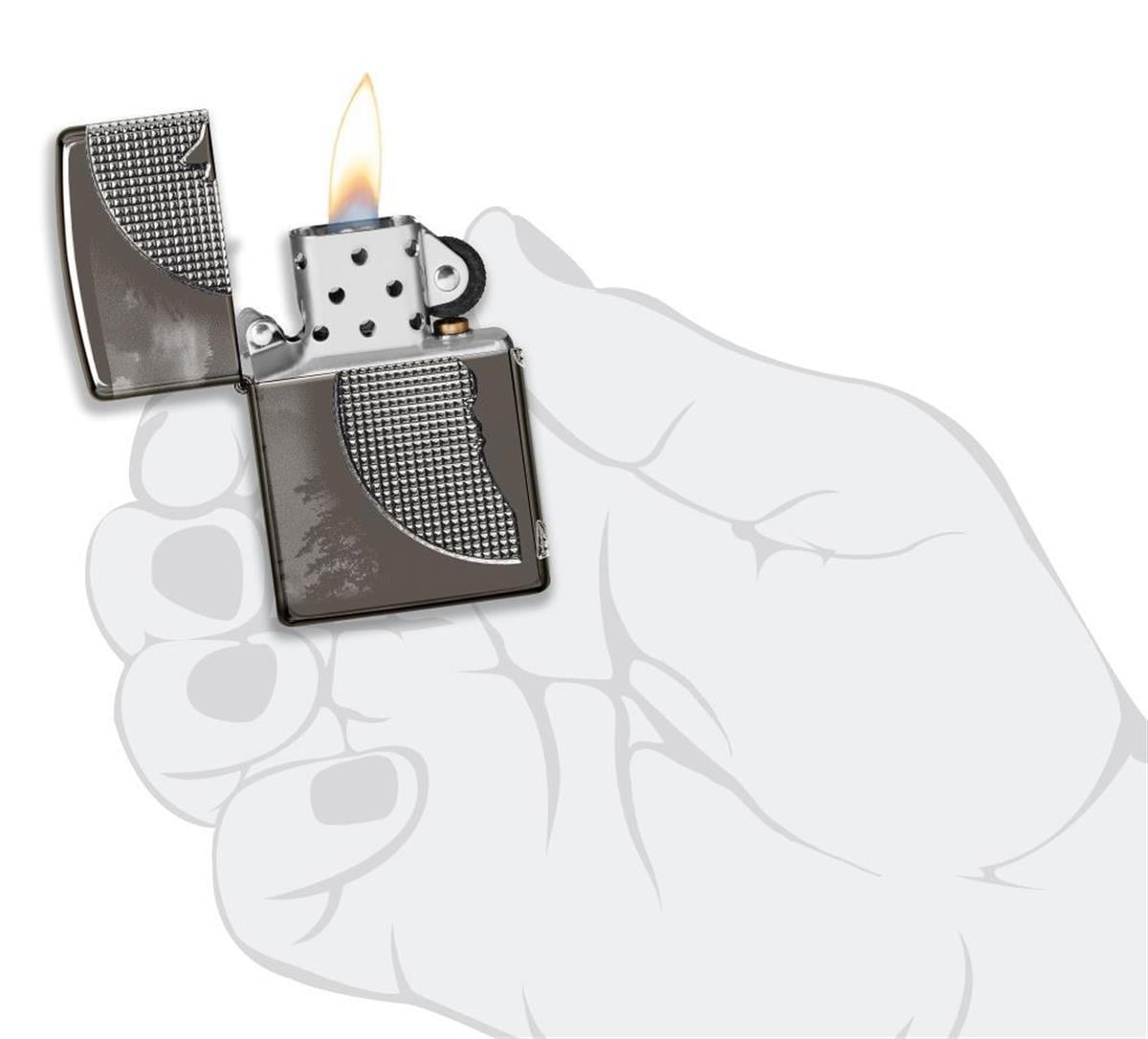 TR5812,Zippo Çakmak 49353-083360 Wolf Design