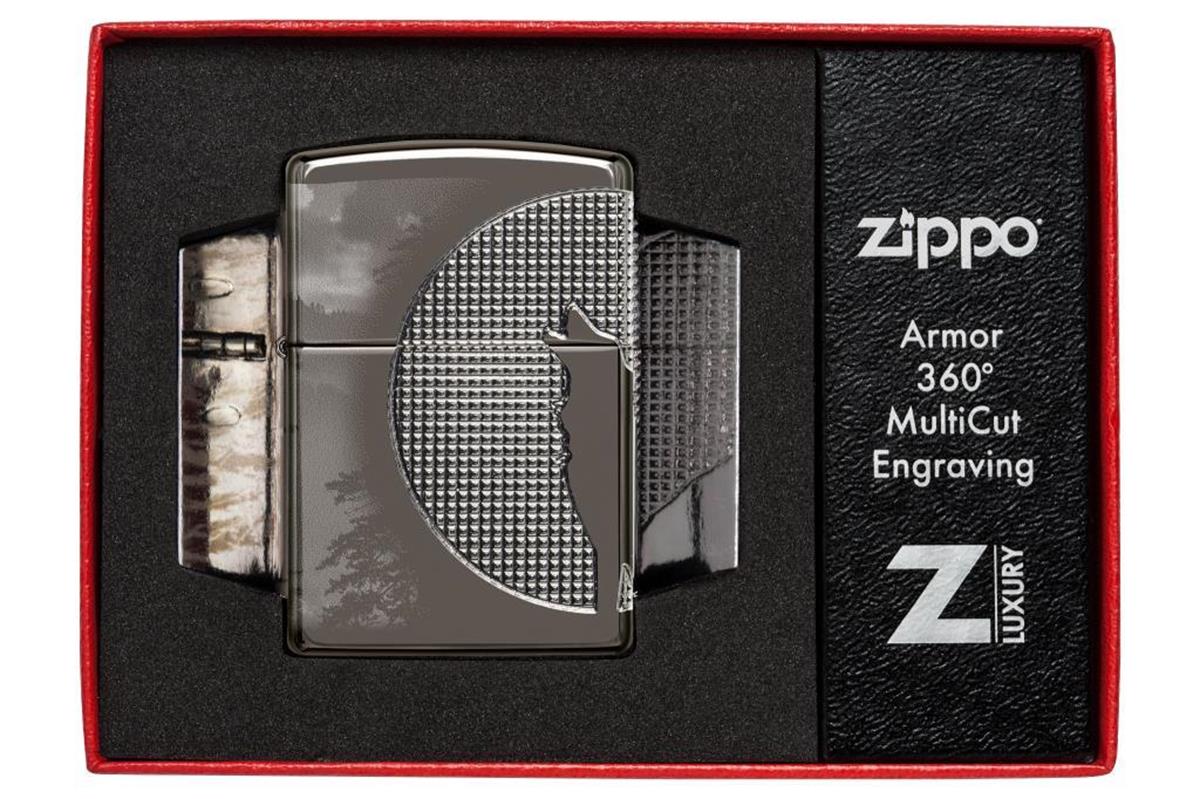 TR5812,Zippo Çakmak 49353-083360 Wolf Design