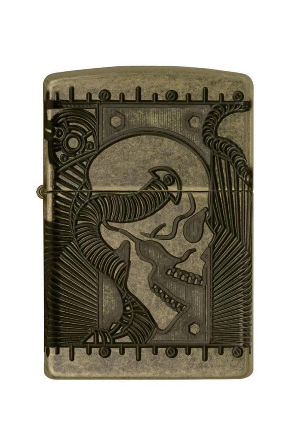 TR3751,Zippo Çakmak Steampunk 29268-000003