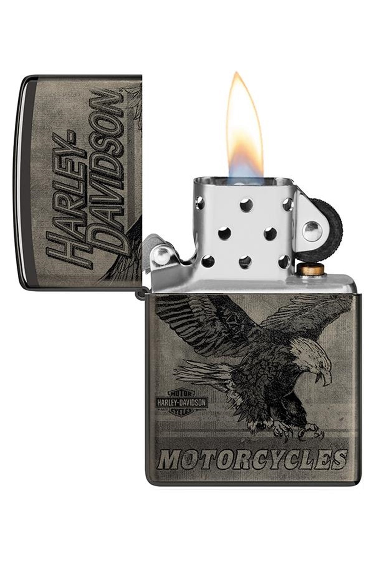TR4856,Zippo Çakmak Harley Davidson Design 48360-099453