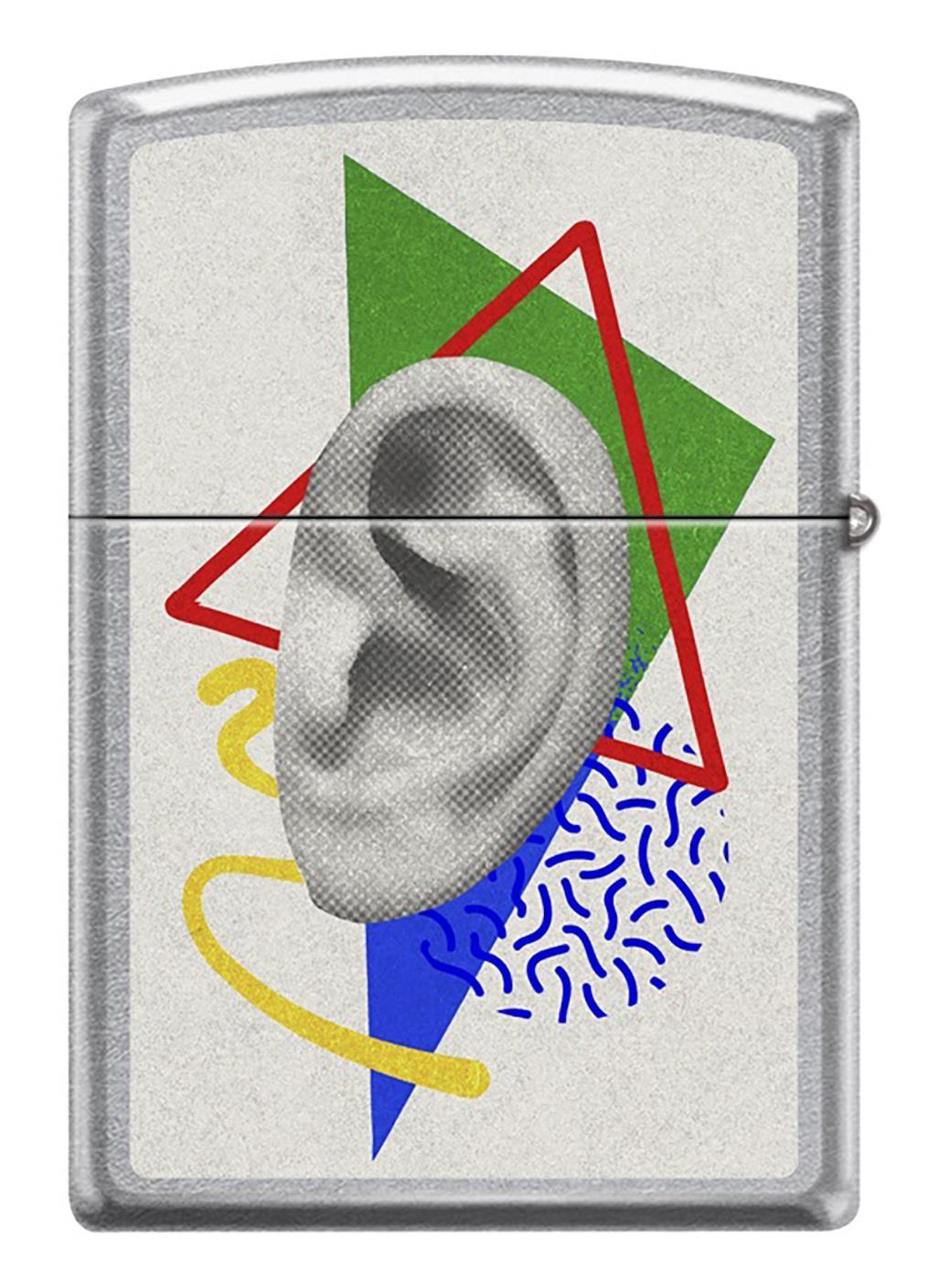 TR7458,Zippo Çakmak 207-115807 Mouth and Ear Design