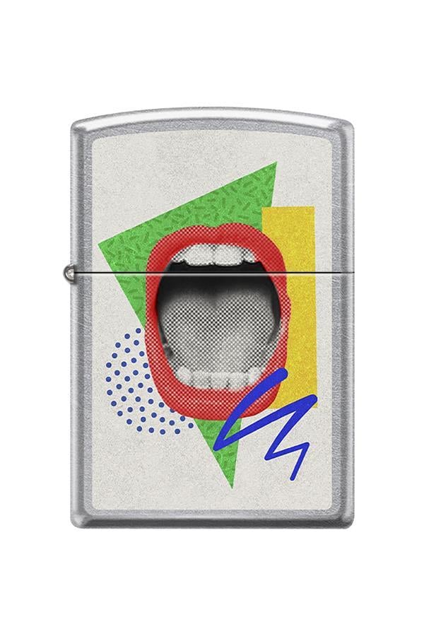 TR7458,Zippo Çakmak 207-115807 Mouth and Ear Design