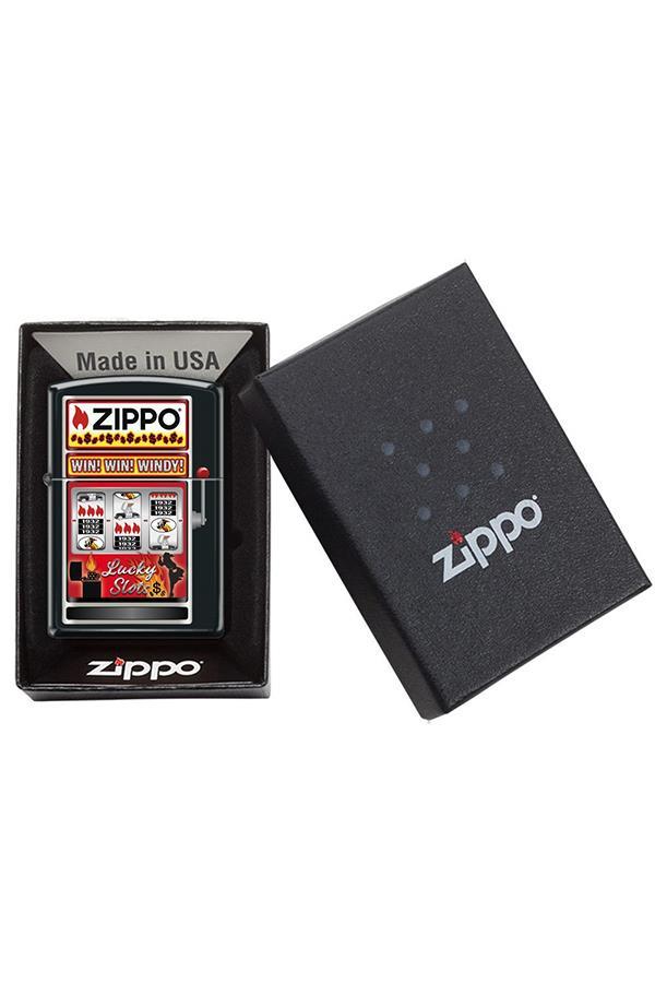 TR7459,Zippo Çakmak 218-115809 Zippo Slot Machine Design