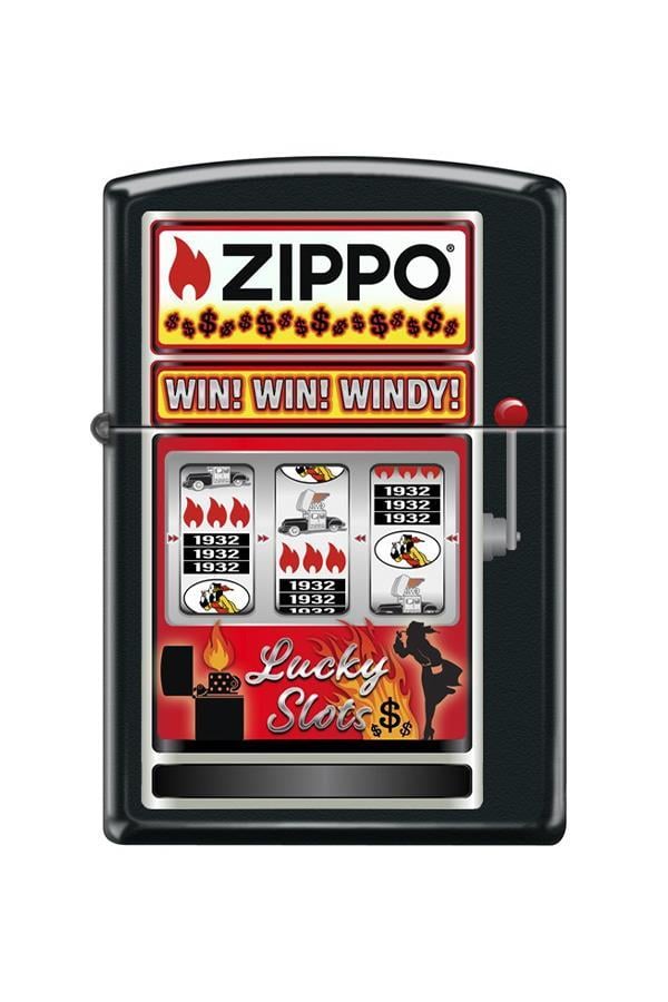 TR7459,Zippo Çakmak 218-115809 Zippo Slot Machine Design