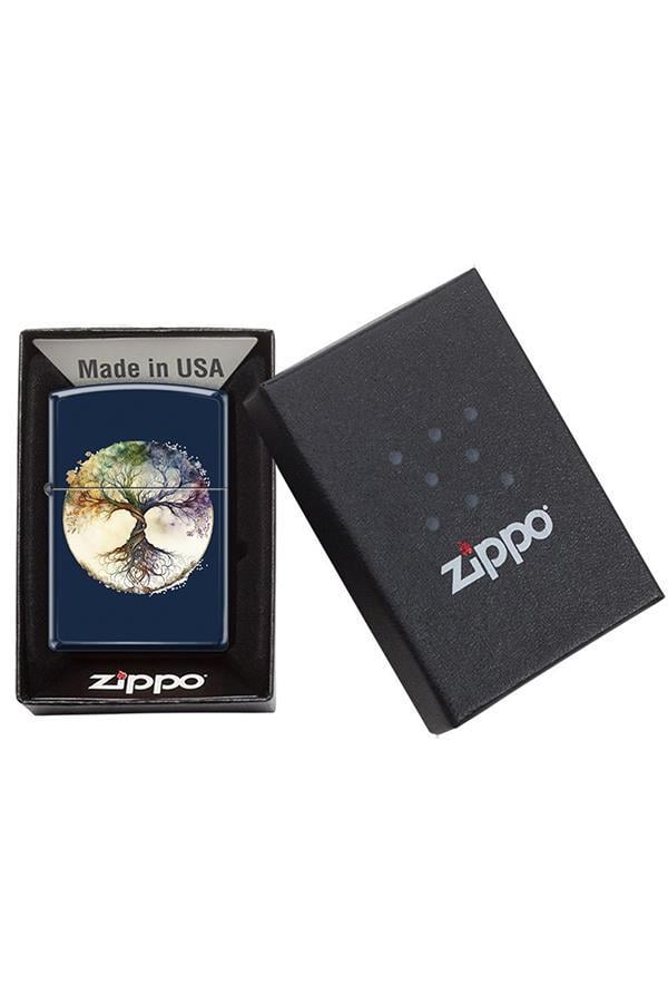 TR7454,Zippo Çakmak 239-115780 Colorful Tree Design