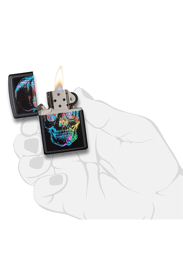 TR7414,Zippo Çakmak 28042-000004 218 Zippo Skull