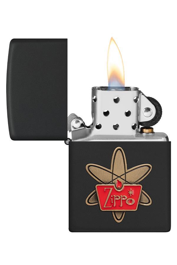 TR7465,Zippo Çakmak 48920-114535 Retro Zippo Star Emblem