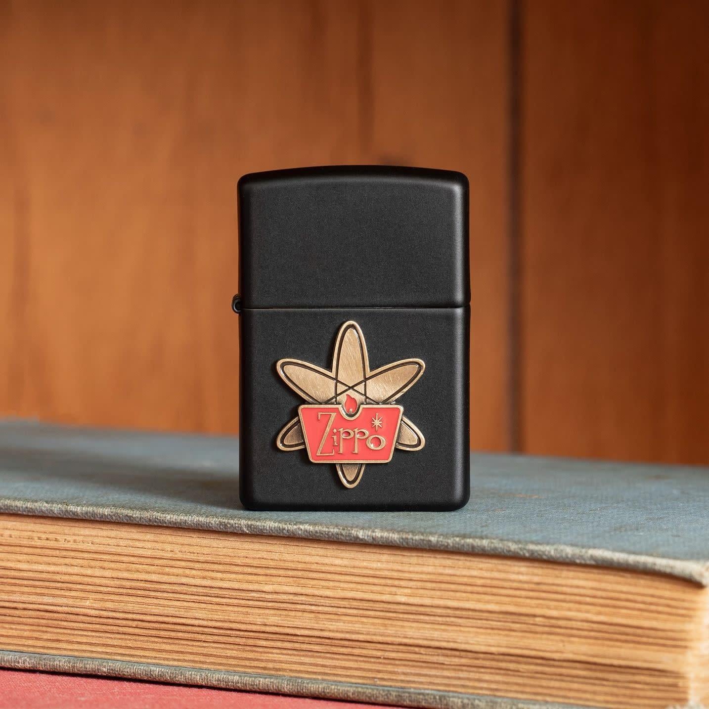 TR7465,Zippo Çakmak 48920-114535 Retro Zippo Star Emblem