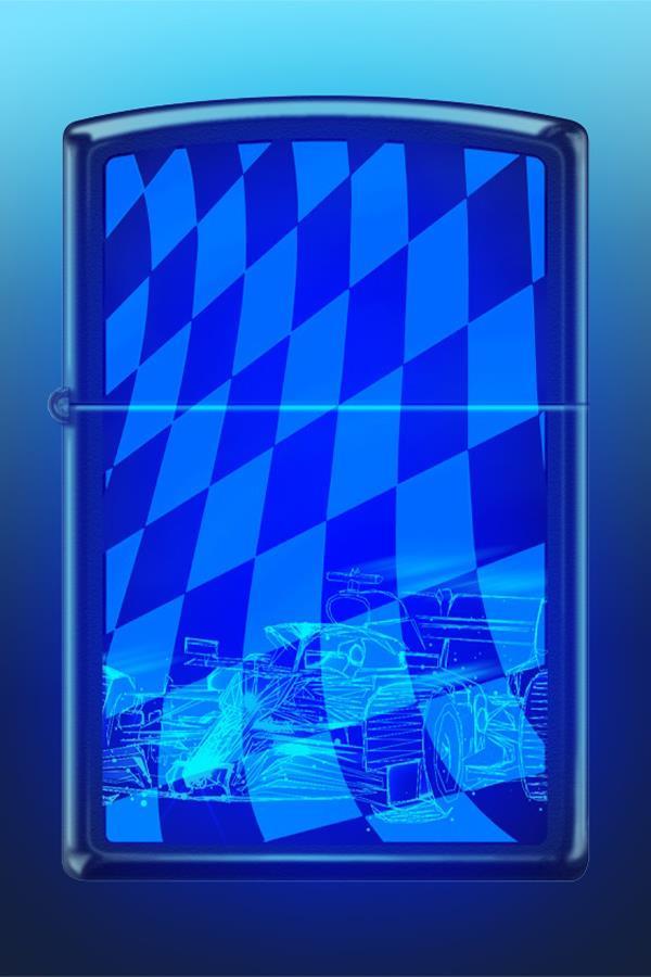 TR7523,Zippo Çakmak Black Light Car Design 218-115979