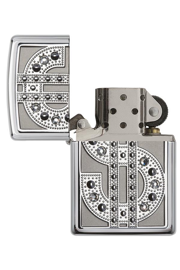 TR7559,Zippo Çakmak Bling Design 20904