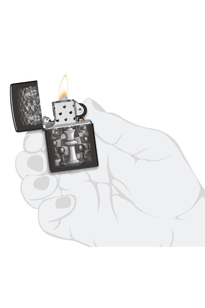 TR6704,Zippo Çakmak Chess Design 48762-109140