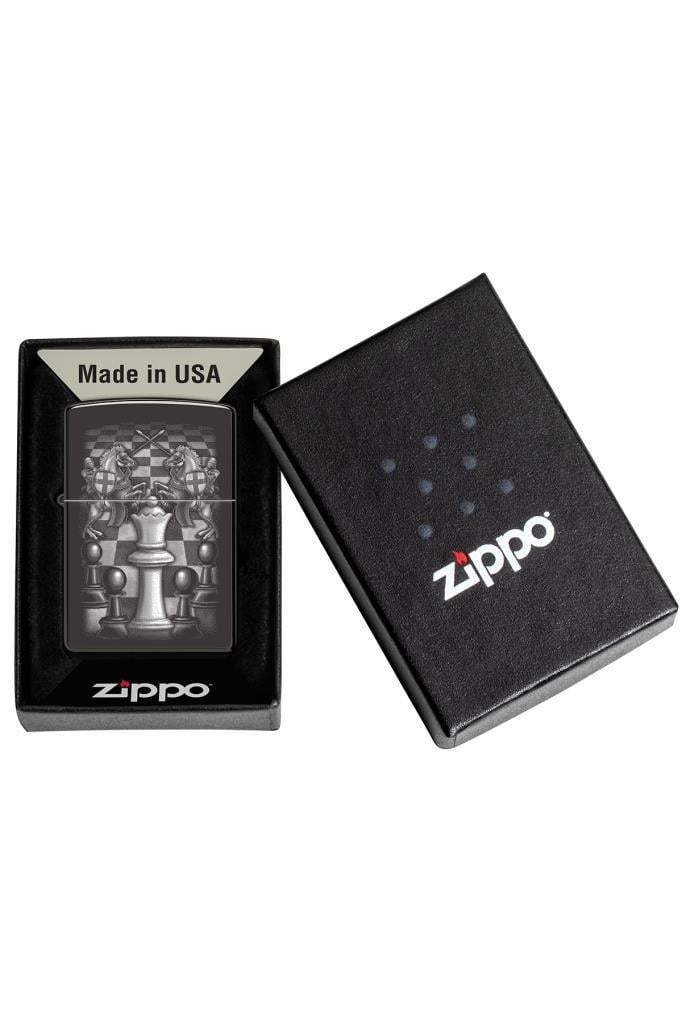 TR6704,Zippo Çakmak Chess Design 48762-109140