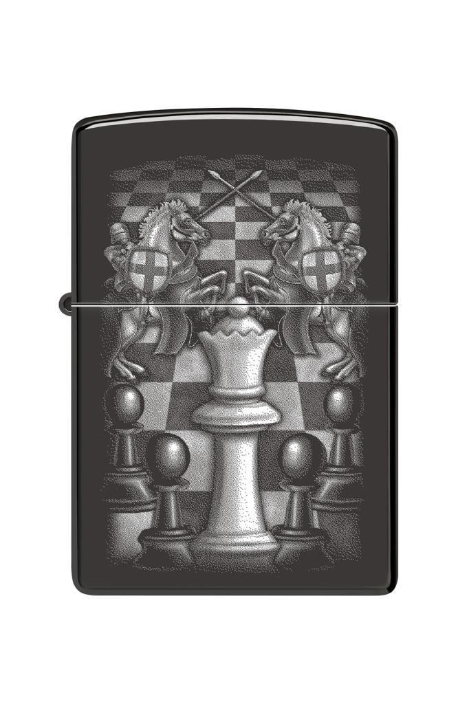 TR6704,Zippo Çakmak Chess Design 48762-109140