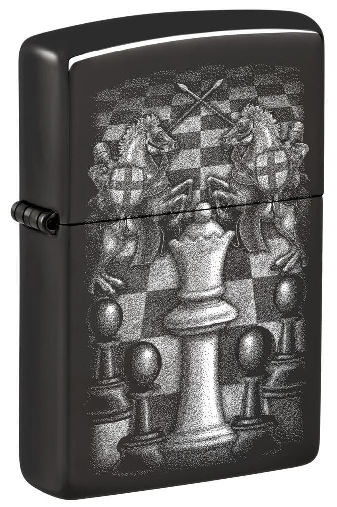 TR6704,Zippo Çakmak Chess Design 48762-109140