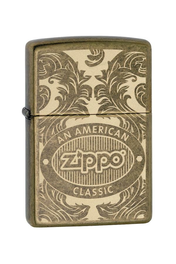 TR7578,Zippo Çakmak FB Zippo Scroll 201FB-064265