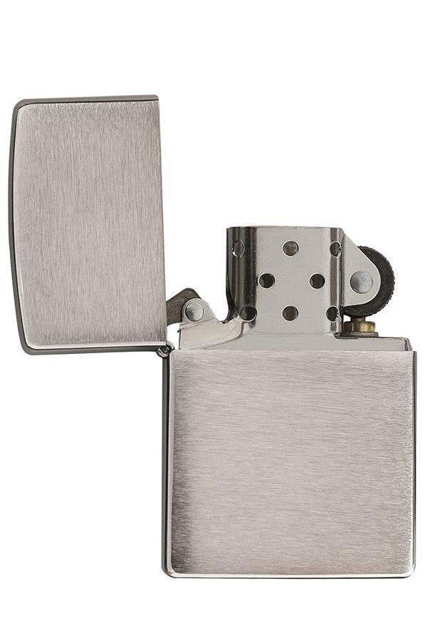 TR7528,Zippo Çakmak Reg Brush Finish Chrome 200-019272