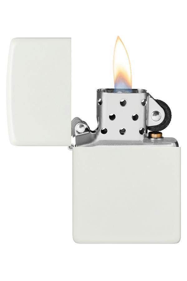 TR7512,Zippo Çakmak Regular White Matte 214-000560